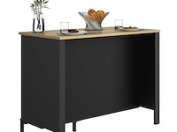 Barmeubel manchester | 120 x 66 x 93 cm | helvezia oak-design - afbeelding 4 van  6
