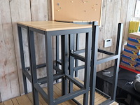 Barmeubel met 4 barkrukken - afbeelding 5 van  6