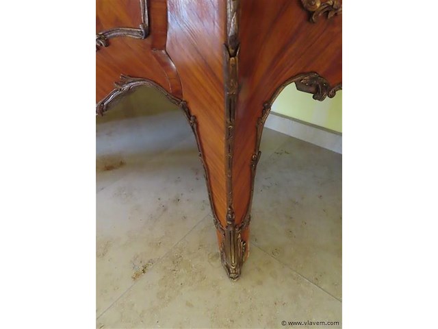 Barok commode met marmeren blad - afbeelding 5 van  11