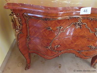 Barok commode met marmeren blad - afbeelding 7 van  11