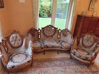 Barok salon 3-delig - afbeelding 1 van  10