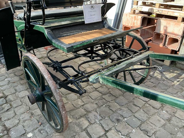 Barouche paardenkar - afbeelding 9 van  20