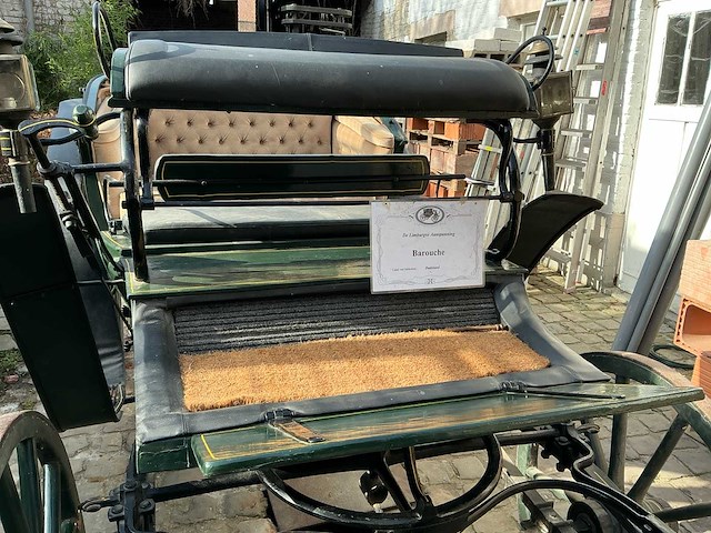 Barouche paardenkar - afbeelding 10 van  20