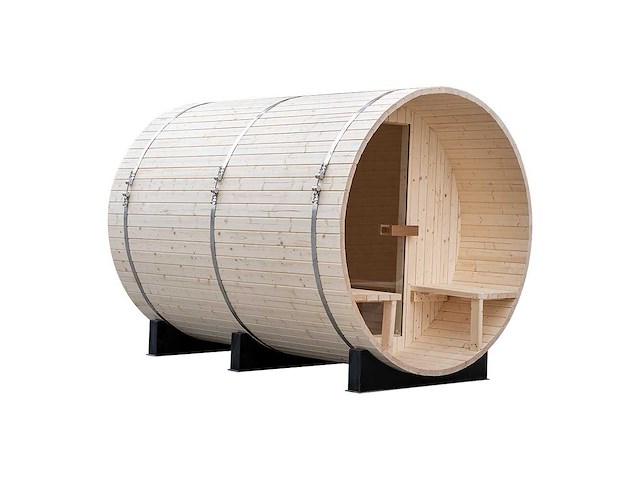 Barrel sauna - 4-6 personen - afbeelding 5 van  10