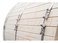 Barrel sauna - 4-6 personen - afbeelding 10 van  10