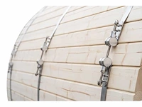 Barrel sauna - 4-6 personen - afbeelding 10 van  10