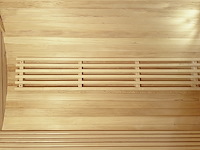 Barrelsauna rond - 200x240 cm - met kachel - afbeelding 3 van  4