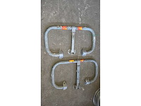 Barrière de parking rabattable (2x) - afbeelding 1 van  3