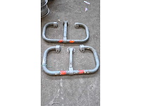 Barrière de parking rabattable (2x) - afbeelding 2 van  3