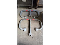 Barrière de parking rabattable (2x) - afbeelding 1 van  5