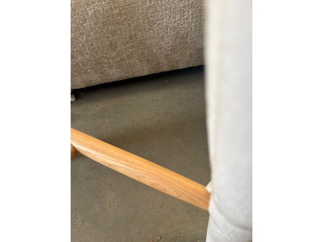 Barstoel in natural eik afwerking - afbeelding 2 van  3