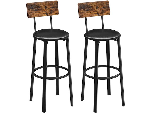 Barstoelen, set van 2, gestoffeerde stoelen - afbeelding 5 van  12