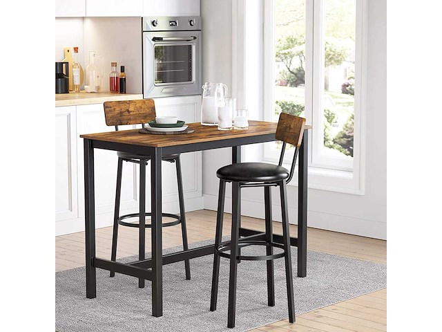 Barstoelen, set van 2, gestoffeerde stoelen - afbeelding 7 van  12