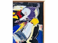 Bart de graaf - blauwe hel - olie op doek - 80x70 cm - afbeelding 5 van  10