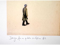 Bart deglin - design for a public sculpture #2 - offset - afbeelding 3 van  6