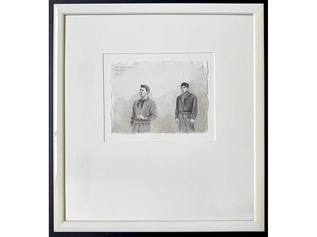 Bart deglin - the denial - aquarel - 2013 - afbeelding 1 van  5