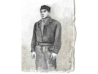 Bart deglin - the denial - aquarel - 2013 - afbeelding 4 van  5