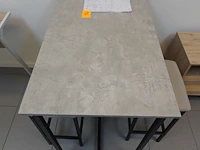 Bartafel & 2x kruk - afbeelding 2 van  6