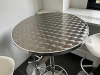 Bartafel + 4x barkruk - afbeelding 3 van  4
