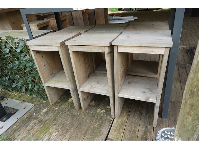 Bartafel & 6x kruk - afbeelding 6 van  6