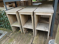 Bartafel & 6x kruk - afbeelding 6 van  6