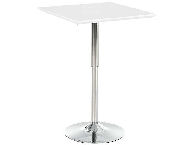 Bartafel bistro chic hedendaagse vierkante tafel in verstelbare hoogte - afbeelding 2 van  3