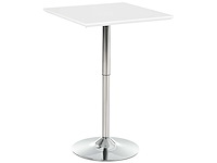 Bartafel bistro chic hedendaagse vierkante tafel in verstelbare hoogte - afbeelding 2 van  3