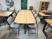 Bartafel met 8 krukken - afbeelding 1 van  2