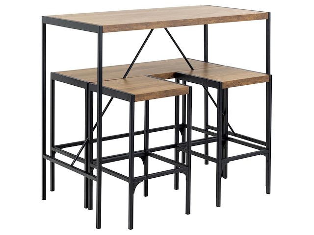 Bartafelset bahamas | bartafel, bank en twee barstoelen | oak-design - afbeelding 3 van  7