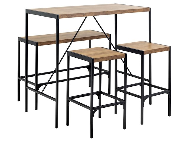 Bartafelset bahamas | bartafel, bank en twee barstoelen | oak-design - afbeelding 4 van  7