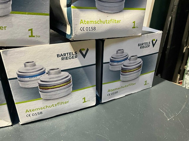 Bartels rieger gelaatsmaskerfilters (5x) - afbeelding 4 van  5