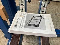 Barth multipress rp3001 verrijdbare raampers/lijmpers - afbeelding 9 van  17