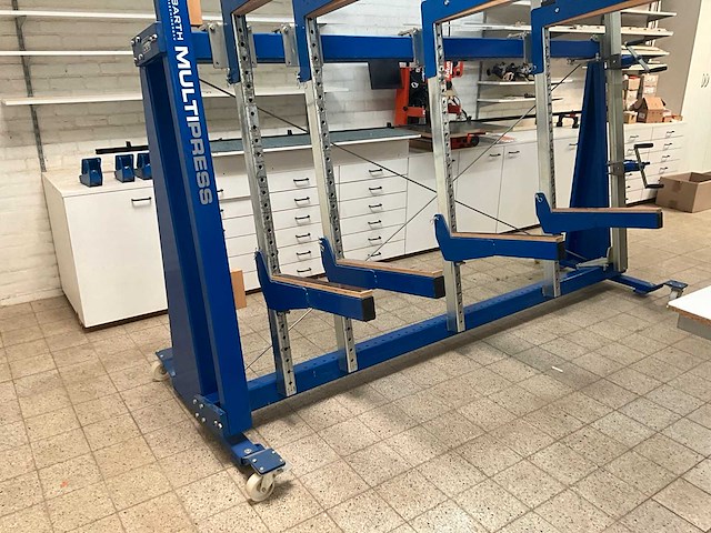 Barth multipress rp3001 verrijdbare raampers/lijmpers - afbeelding 10 van  17