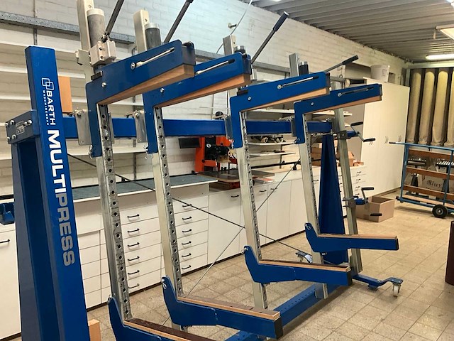 Barth multipress rp3001 verrijdbare raampers/lijmpers - afbeelding 11 van  17
