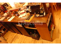 Bartoonbank met plank - afbeelding 4 van  6