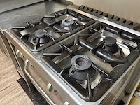 Bartscher professioneel fornuis met geïntegreerde oven andere kookaccessoires / oven en gasfornuis - afbeelding 1 van  1