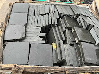 Basalt cobbles all sid, honend and vibrated natuursteen tuintegel ca. 22,48m2 - afbeelding 2 van  4