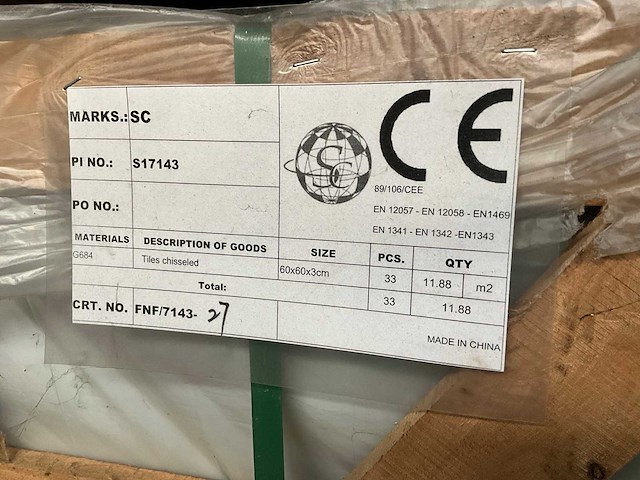 Basalt frijslag natuursteen tuintegel - afbeelding 5 van  5