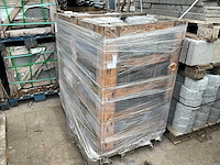 Basalt honed natuursteen tuintegels ca. 20m2 - afbeelding 2 van  3