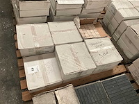 Basalt tranertine chiaro mozaïek tegel - afbeelding 2 van  3