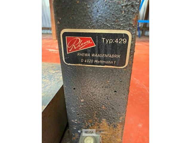 Basculeweegschaal rhewa max 100 kg - afbeelding 5 van  5
