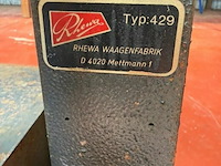 Basculeweegschaal rhewa max 100 kg - afbeelding 5 van  5
