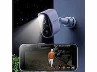 Baseus n1 plus beveiligingscamera buiten set – buiten camera-draadloos slimme beveiliging - 2k camera - weerbestendig - nachtzicht - inclusief homestation - afbeelding 3 van  4