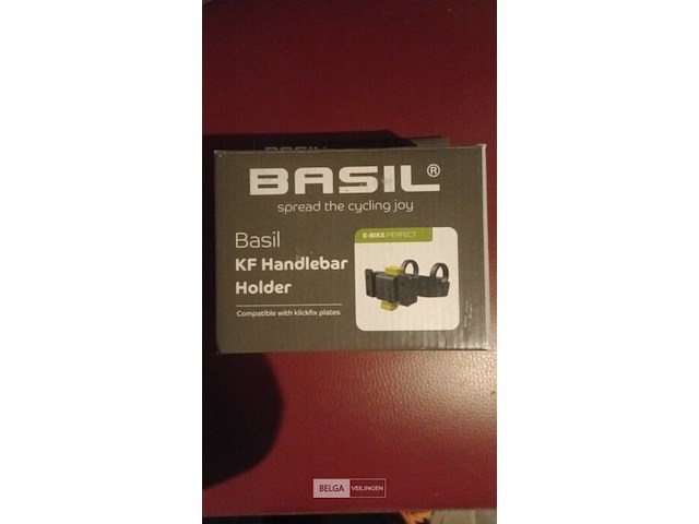 Basil stuurhouder voor kf-platen, ø 25–31,8 mm, afneembaar bevestigingssysteem (nieuw 2024) - afbeelding 1 van  1