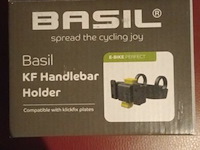 Basil stuurhouder voor kf-platen, ø 25–31,8 mm, afneembaar bevestigingssysteem (nieuw 2024) - afbeelding 1 van  1