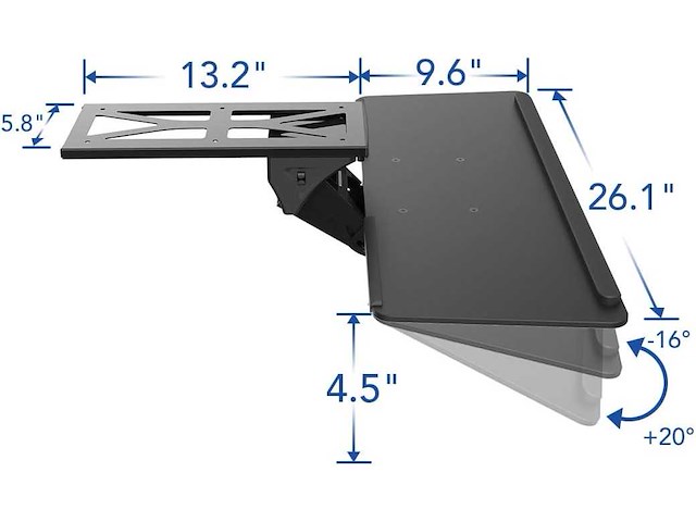 Basis sta-bureau met dubbele motoren - ebbenhouten blad 140x70cm - afbeelding 2 van  4
