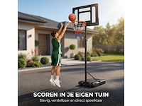 Basketbalpaal met bord (3x) - afbeelding 5 van  9