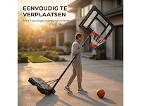 Basketbalpaal met bord - afbeelding 2 van  9