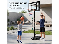 Basketbalpaal met bord - afbeelding 6 van  9