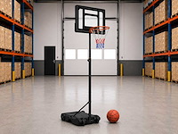 Basketbalpaal met bord - afbeelding 1 van  10